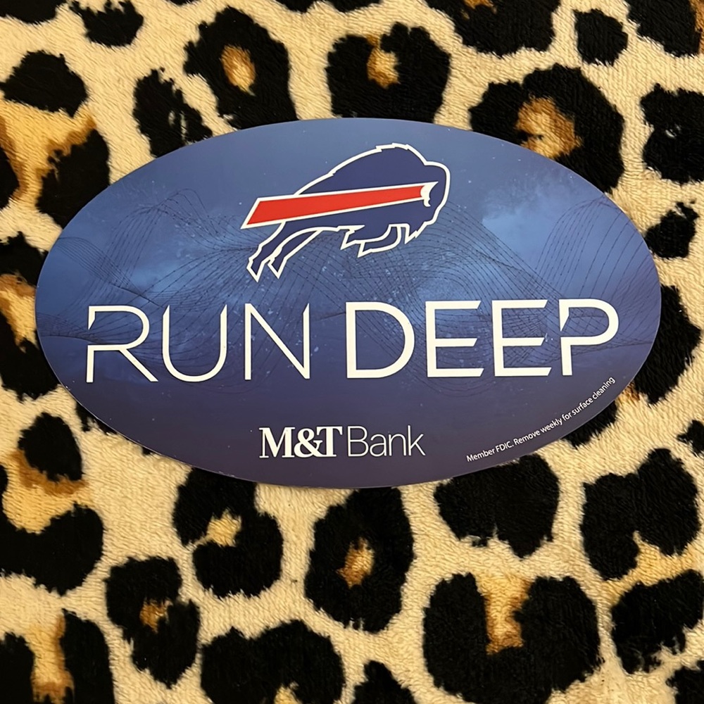 Buffalo Bills Run Deep Magnet 🦬
